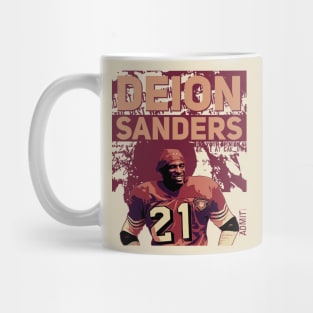 Deion Sanders vintage poster Mug